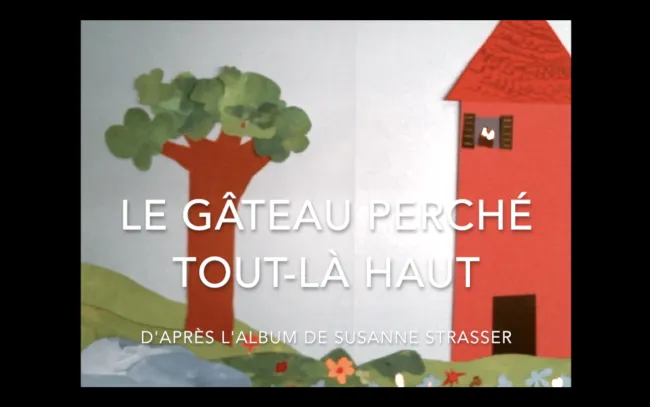 Le gâteau perché tout là-haut
