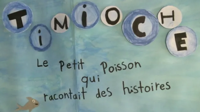 🏆 Prix de la réalisation collective | Timioche le petit poisson qui racontait des histoires.