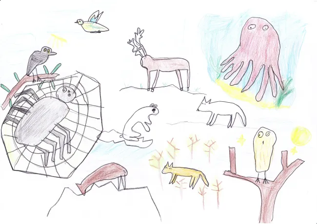 Comment Apaïïpaïeq créa les animaux