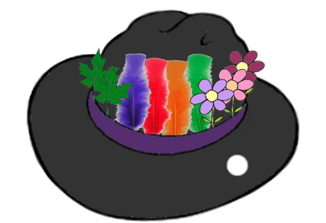 Le chapeau de Leo et la chanson "Y-a 4 plumes"