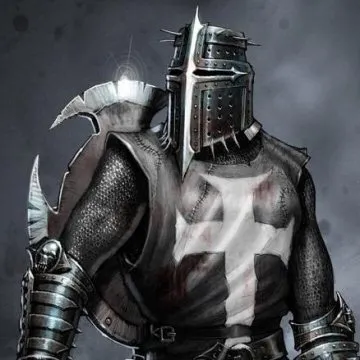 Le chevalier et le squelette
