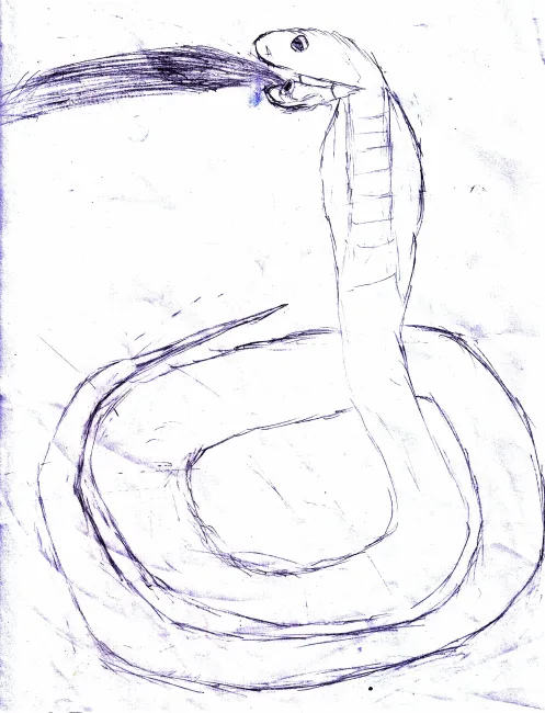 Le cobra cracheur
