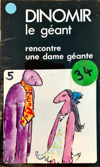 Dinomir rencontre une dame géante