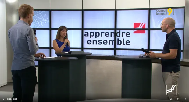 "Écrans et apprentissages" avec Guillaume Tschupp et Mathieu Moser, Émission 1 (7 septembre 20)