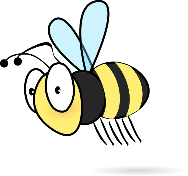 L’abeille de Rodrigo, Selma, Beren et Emma.