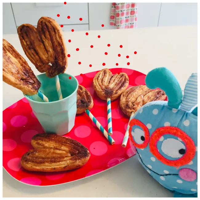 Recette des Palmiers à la cannelle