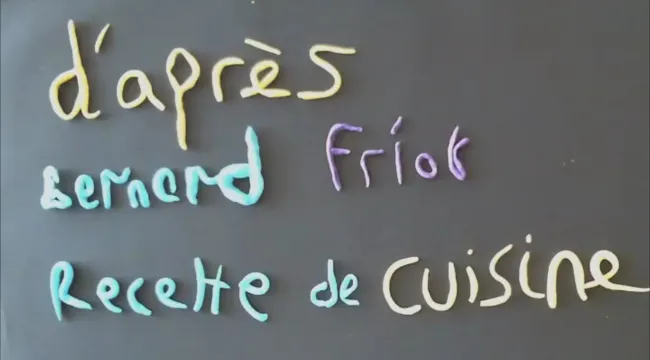 Recette de cuisine