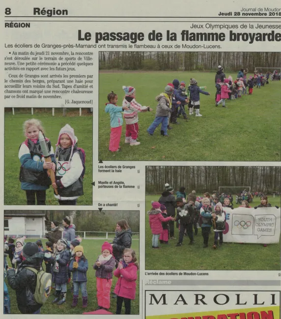 Transmission entre Granges-Marnand et Lucens - Journal de Moudon