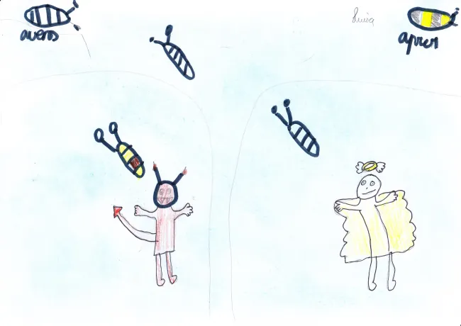 Pourquoi l'abeille n'est plus blanche