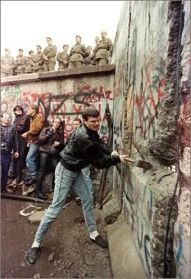 La chute du Mur de Berlin
