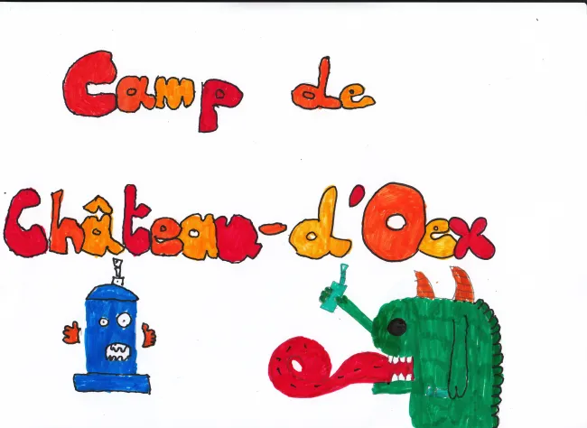 Camp à Château-d'Oex 2013