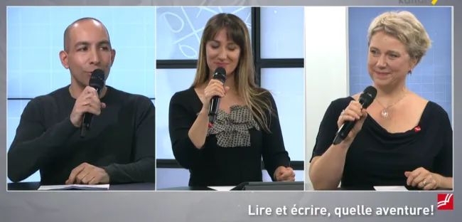 "Lire et écrire: quelle aventure !" avec Cathrine Tobola (HEP-VS) et Tony Sabino, Émission 9 (3 mai 21)